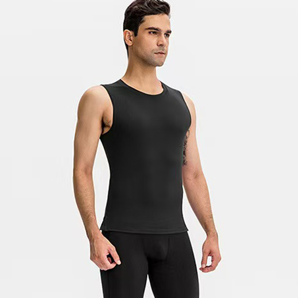 Running Gears - Men Solid Color Quick Dry Sleeveless