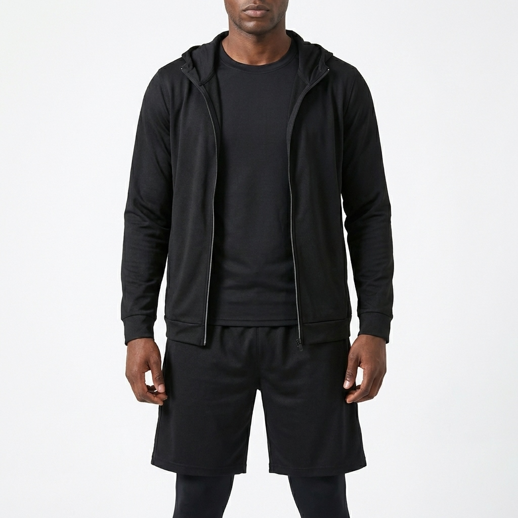 Running Gear Marathon - Fitness Full Set Suit Tracksuit for