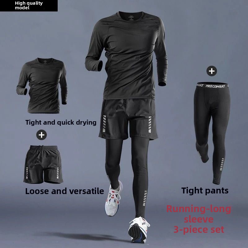 Running Gears - Training Jogging Tracksuits Running Outdoor Compression