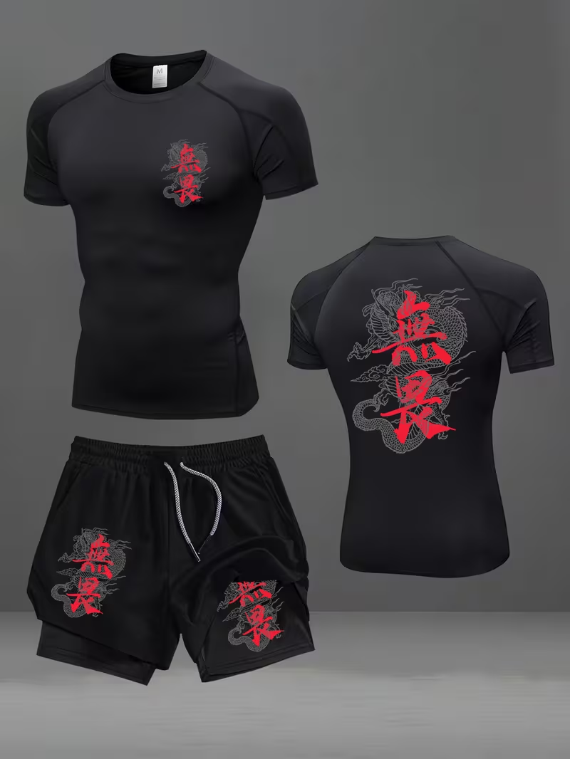 New men's slim fit suit quick  - Running Gears 评论和价格