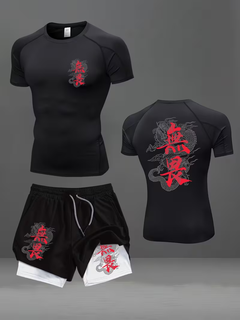 New men's slim fit suit quick  - Running Gears 评论和价格
