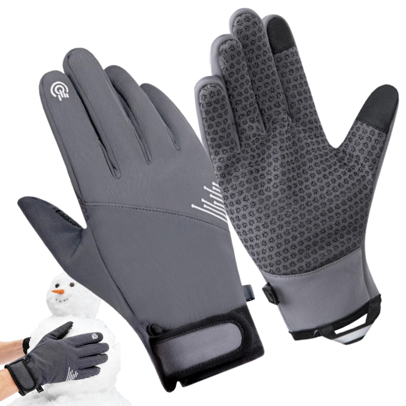 Winter Gloves Windproof Touchs - Running Gear For Cold Weather 评论和价格