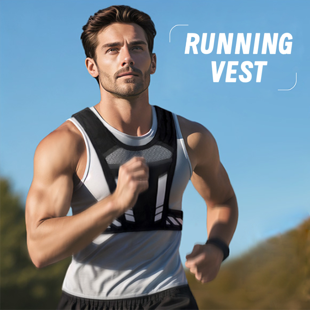 Reflective Running Vest with P - Running Gear Marathon 评论和价格