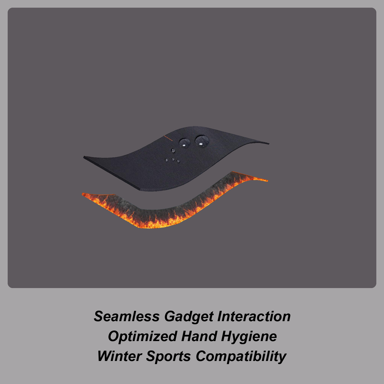 Winter warm Gloves Windproof T - Running Gear For Cold Weather 评论和价格