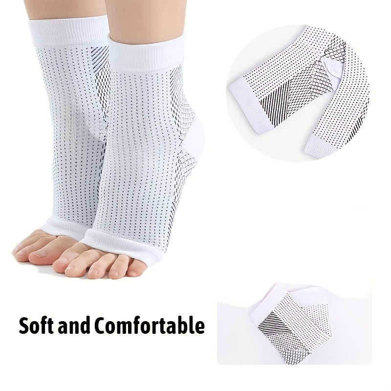 Solid White Calf Sleeves Elast - Compression Calf Sleeve 评论和价格