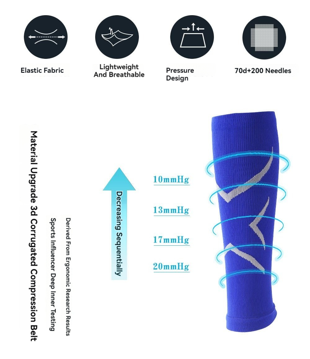 1Pairs Unisex Sports Leg Cover - Compression Calf Sleeve 评论和价格