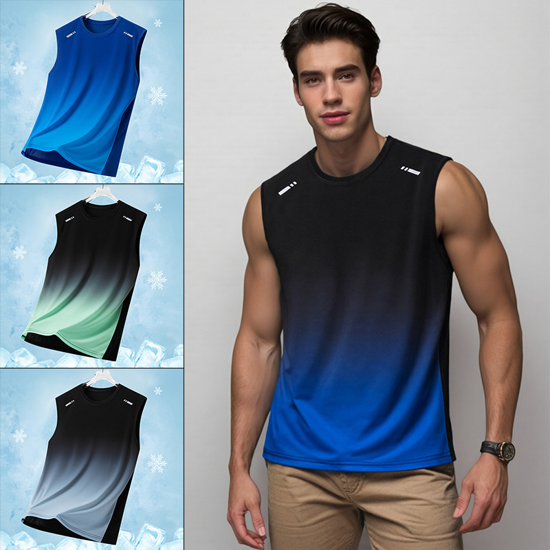 Men Gradient Sports Vest Light - Running Gears 评论和价格