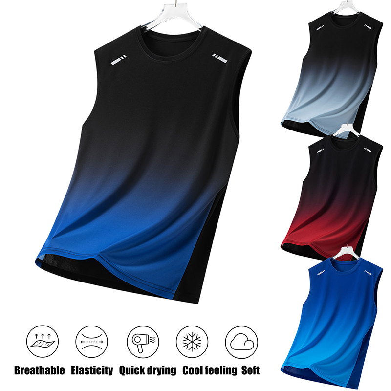 Men Gradient Sports Vest Light - Running Gears 评论和价格