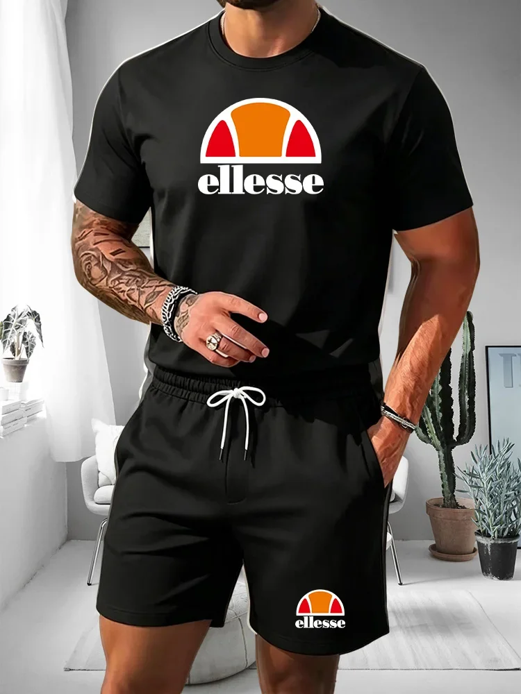 Men's Two-piece Sports Suit Ro - Running Gears 评论和价格