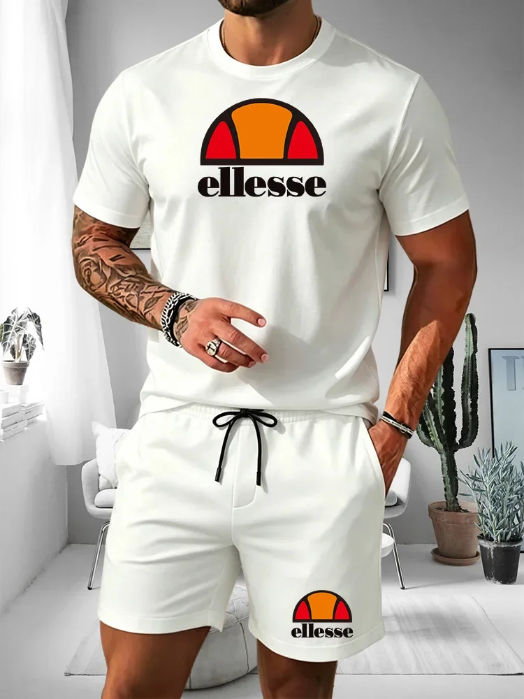Men's Two-piece Sports Suit Ro - Running Gears 评论和价格