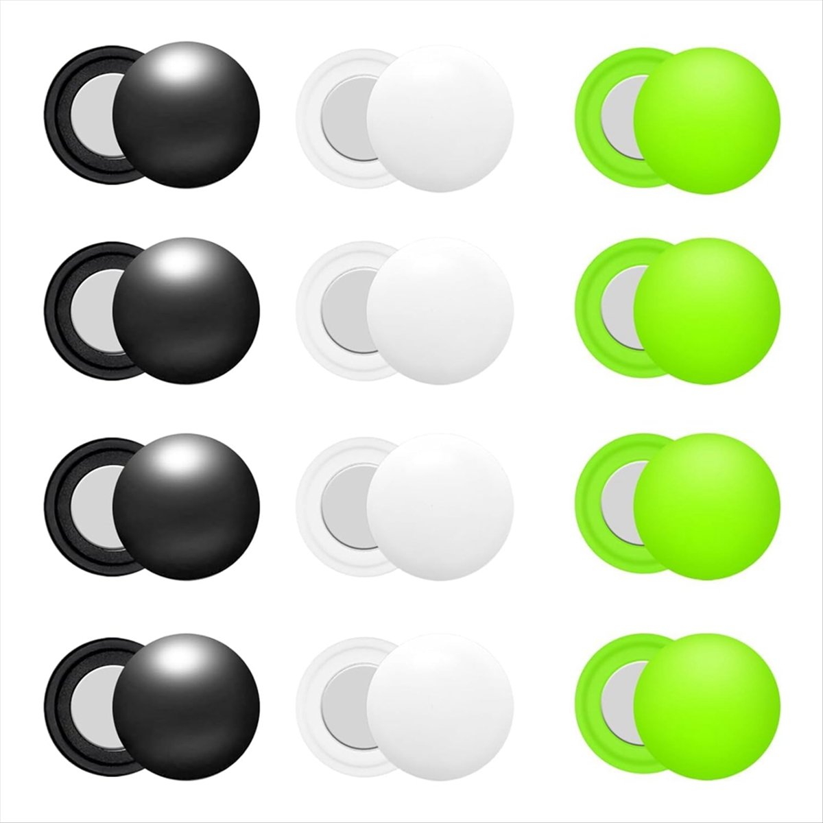 ABJX 12Pcs Running Bib Clips M - Running Gear Marathon 评论和价格